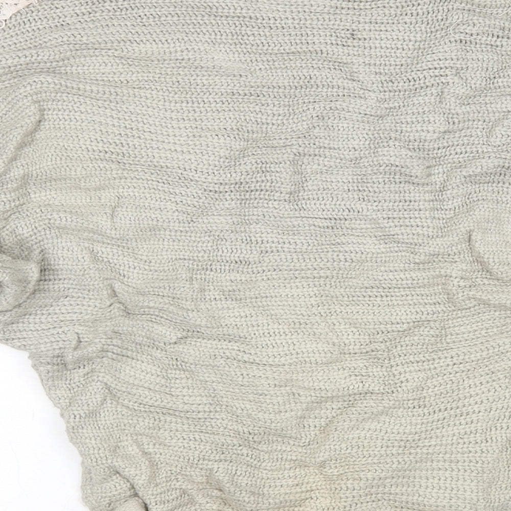 Shein Womens Grey Pullover Jumper Size S