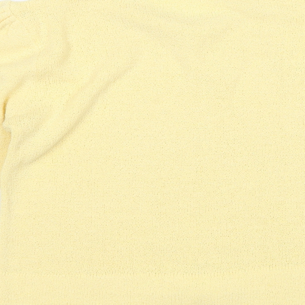 Your Sixth Sense Womens Yellow Pullover Jumper Size 12