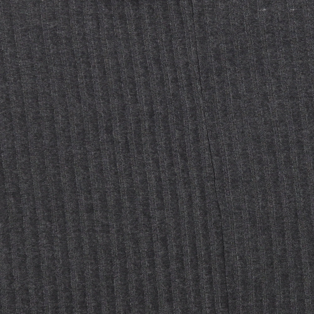 New Look Womens Grey Pullover Jumper Size M