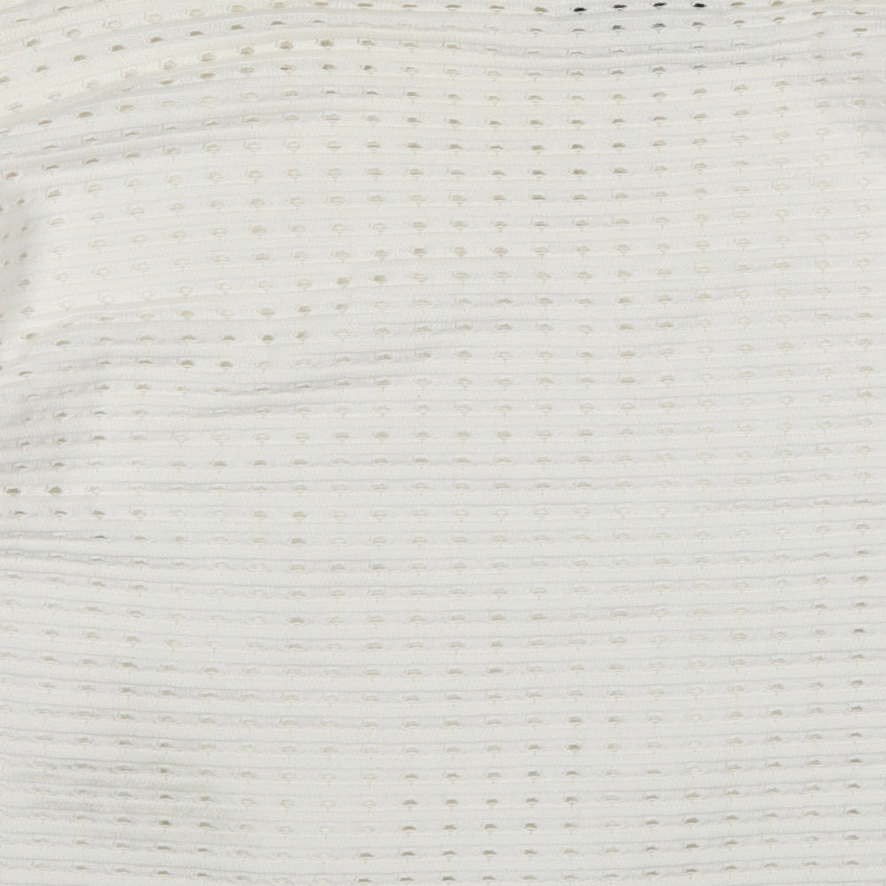 NEXT Womens White Pullover Jumper Size 14