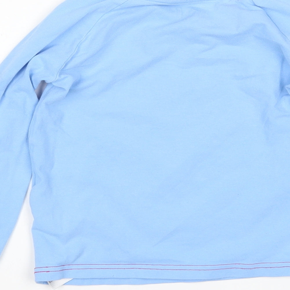 character.com Girls Blue Top Pyjama Top Size 7 Years - trolls