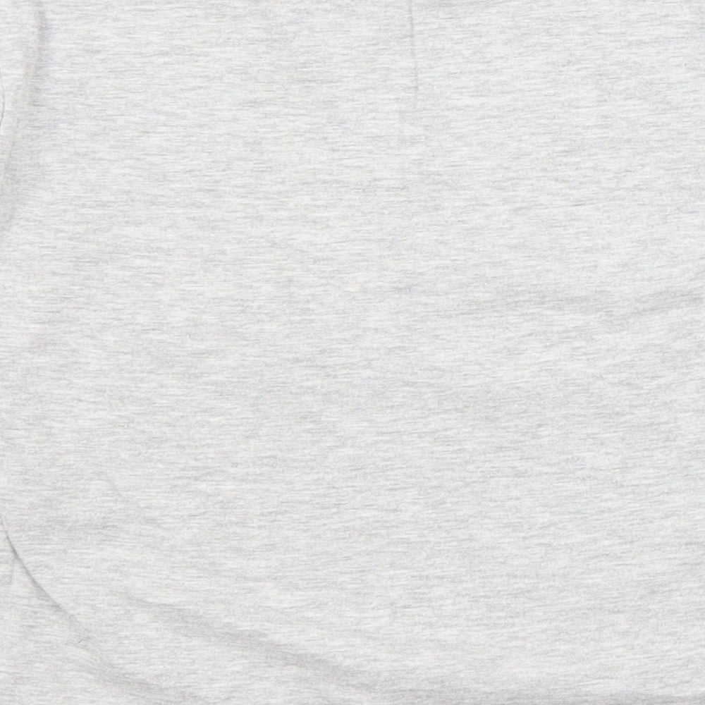 George Girls Grey Batik Basic T-Shirt Size 5-6 Years