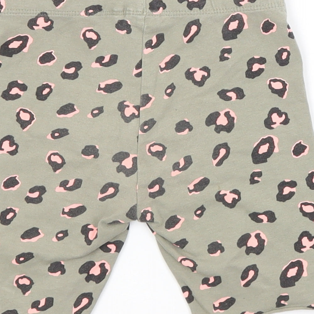 NEXT Baby Green Animal Print Capri Trousers Size 18-24 Months