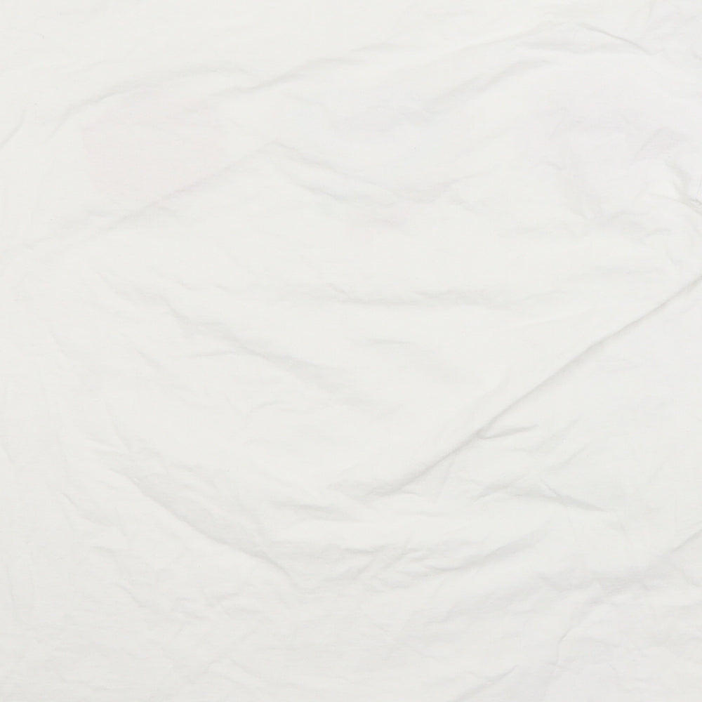 Fruit of the Loom Womens White Basic T-Shirt Size L