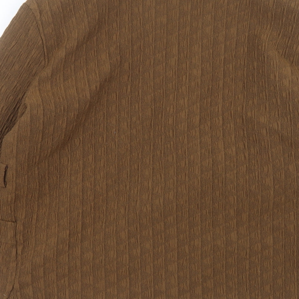 Promod Womens Brown Jacket Size 12