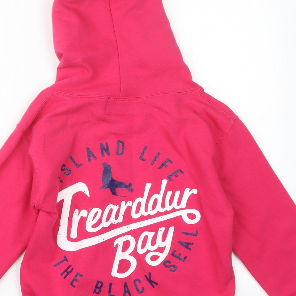 O'Shea Girls Pink Pullover Hoodie Size M