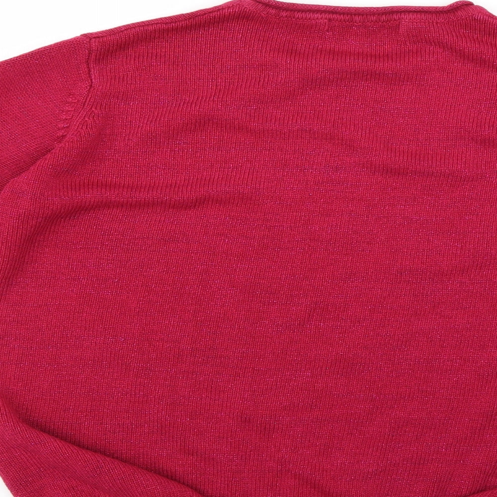 isle Womens Pink Pullover Jumper Size 22