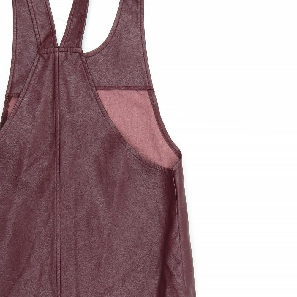 Atmosphere Womens Purple Pinafore/Dungaree Dress Size 8