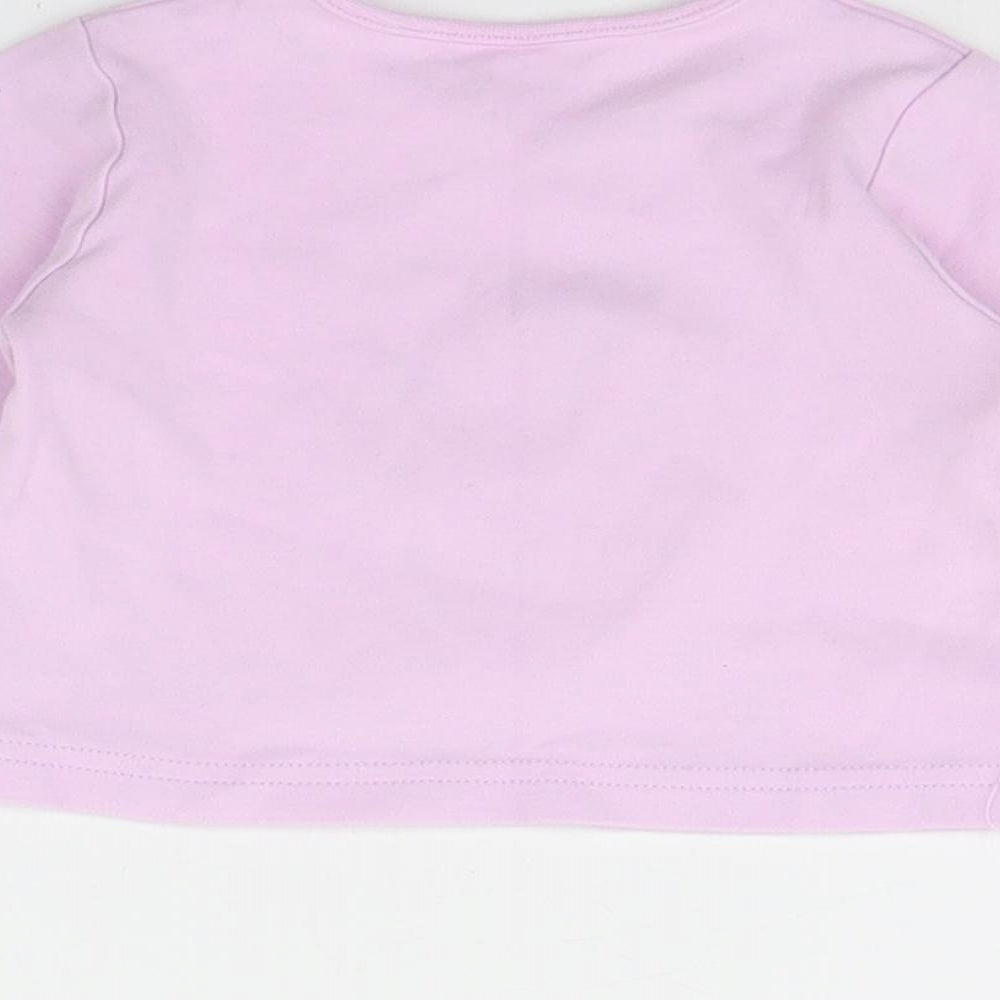George Girls Purple Basic Blouse Size 0-3 Months