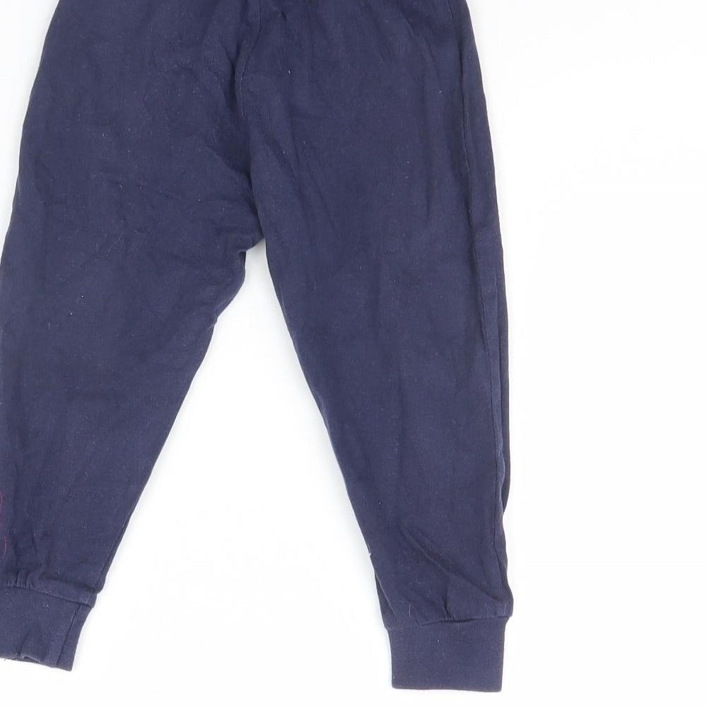 Crafted Baby Blue Solid Cami Pyjama Pants Size 18-24 Months