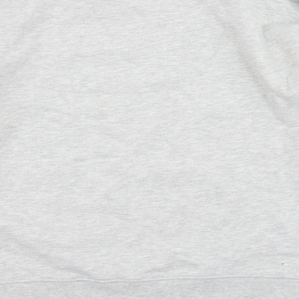 Souluxe Womens Grey Pullover Sweatshirt Size M