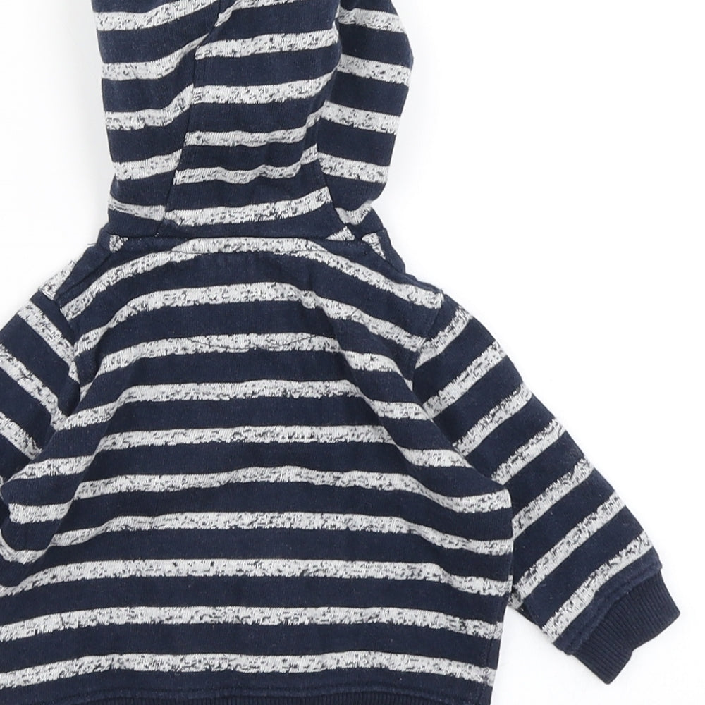 Lullaby Boys Blue Striped Jacket Size 0-3 Months