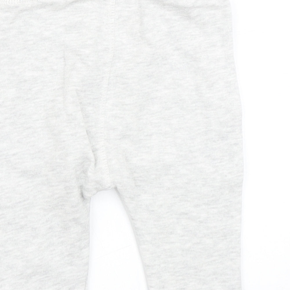 Next Boys Grey Jogger Trousers Size 3-6 Months