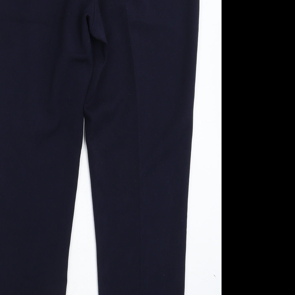 F&F Womens Blue Trousers Size 10 L28 in