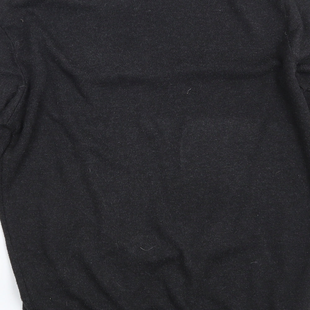 Hutson Harbour Mens Black Pullover Jumper Size M