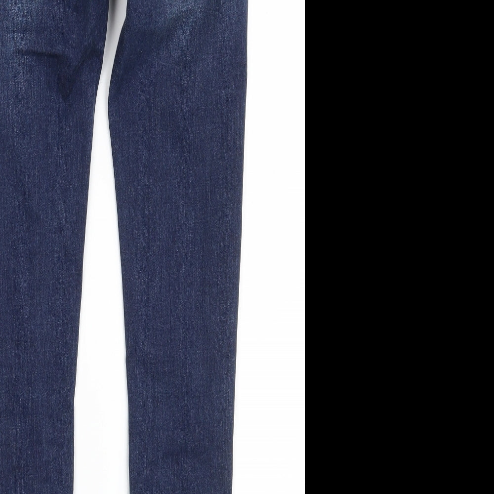 VS Miss Womens Blue Denim Skinny Jeans Size 6 L27 in