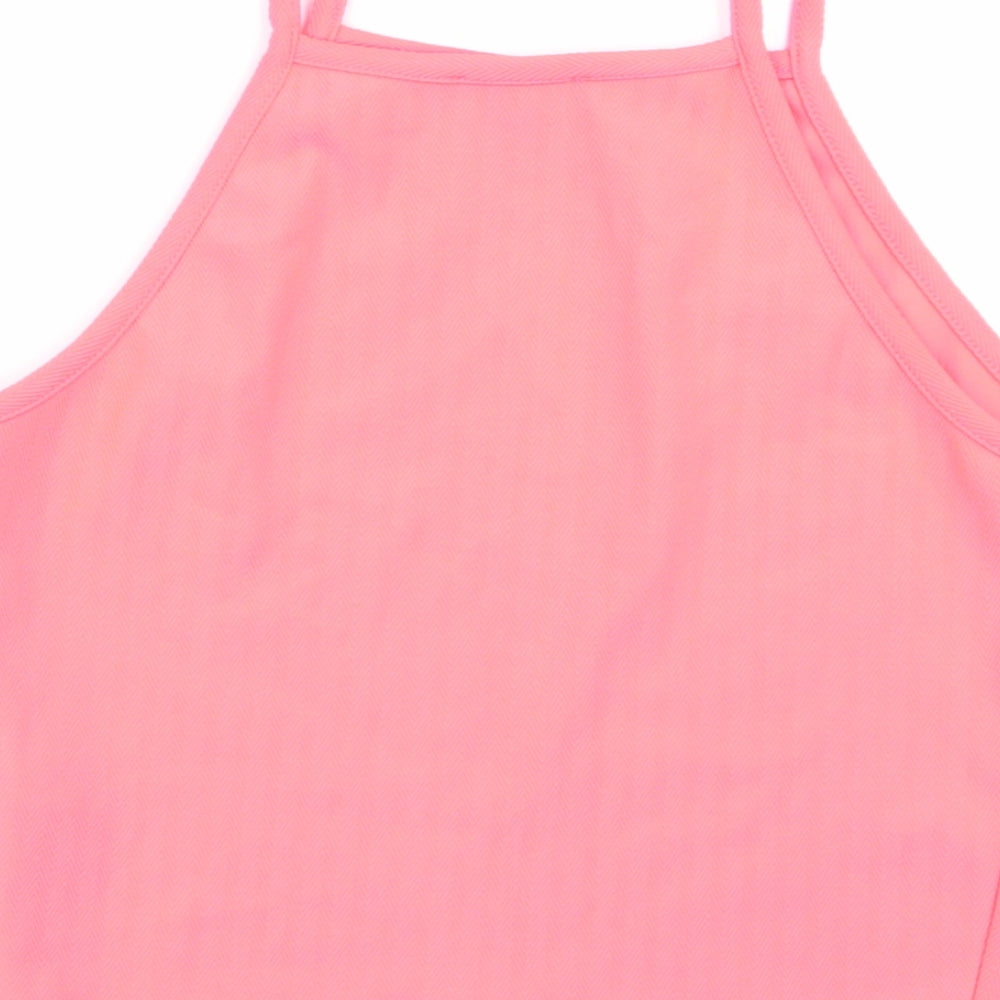 New Look Womens Orange Camisole Tank Size 12