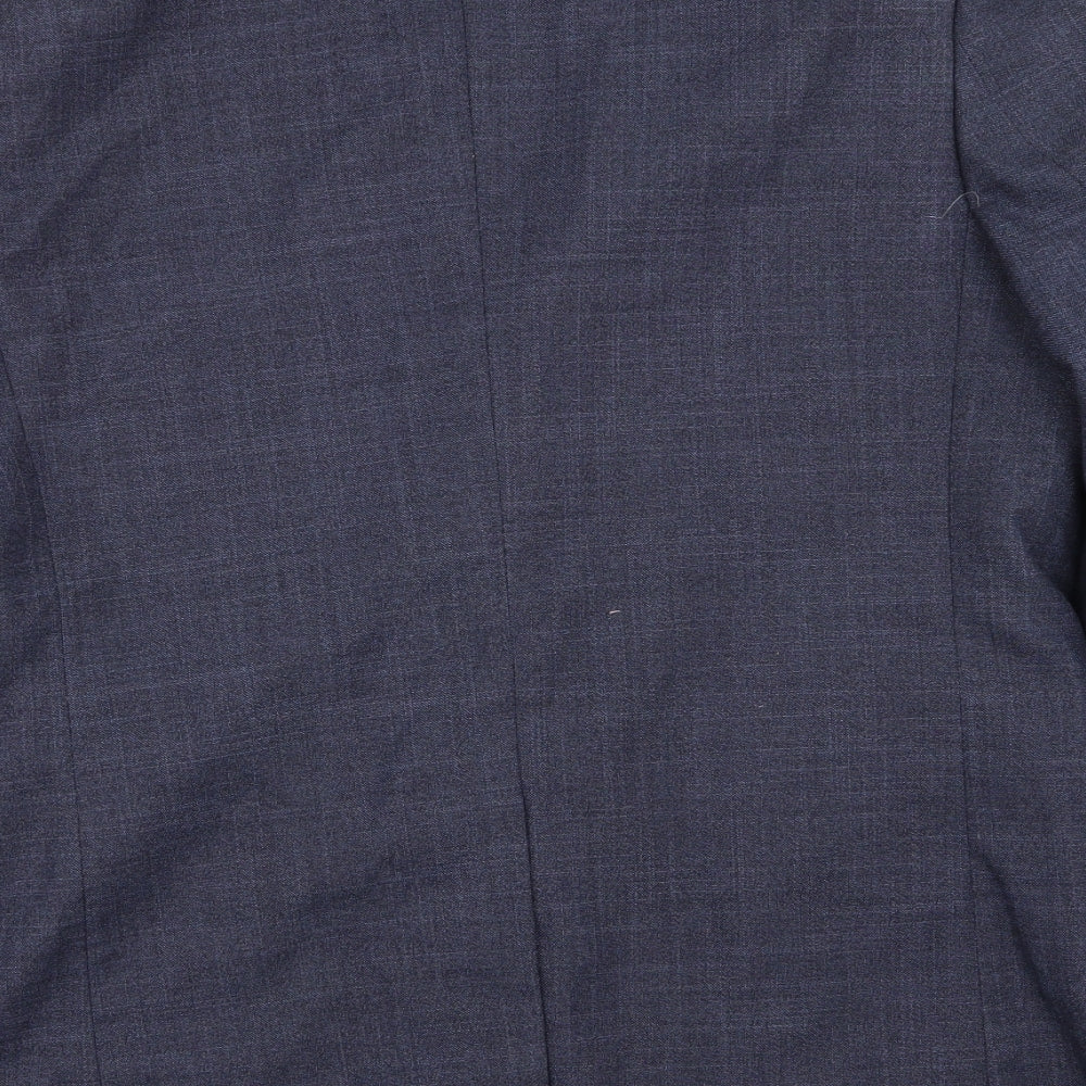 Cedarwood State Mens Blue Jacket Blazer Size 42