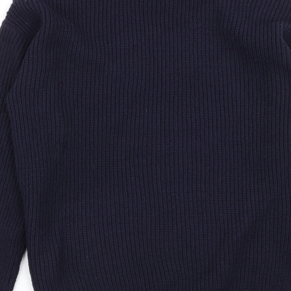 Papaya Womens Blue Pullover Jumper Size S