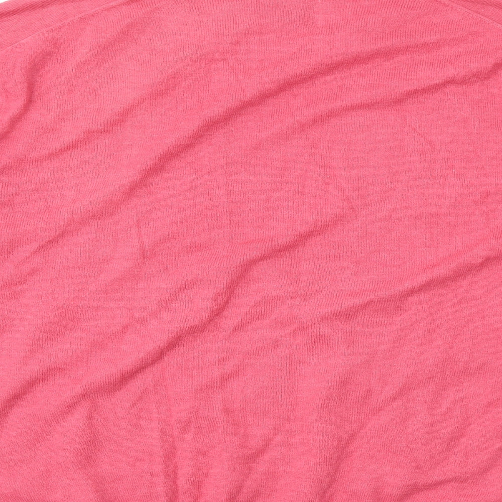 JHON LEWIS Mens Pink Pullover Sweatshirt Size L