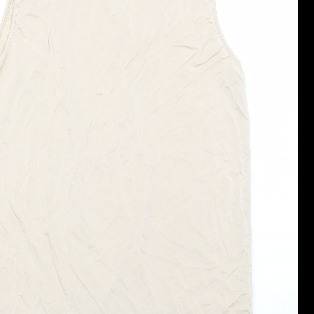 Oysho Womens Gold Basic Tank Size S