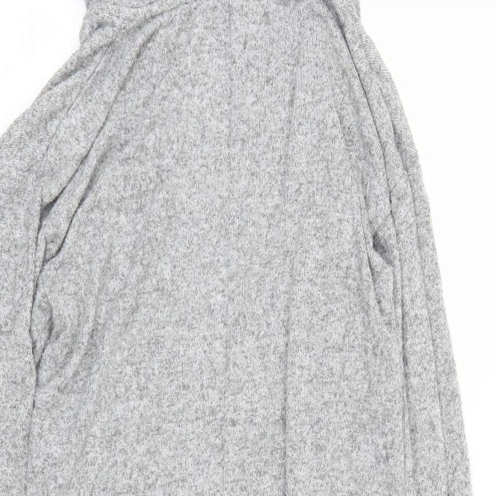 H&M Womens Grey Cardigan Jumper Size S