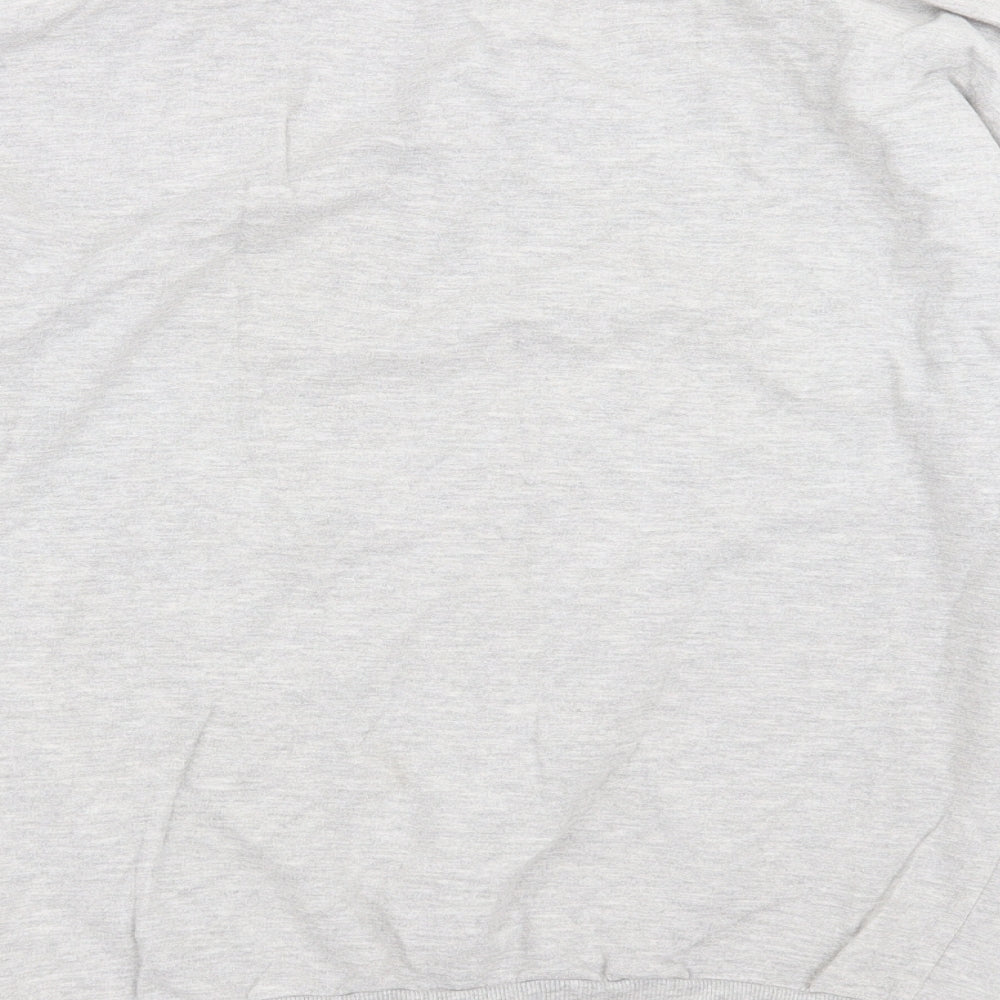 Lustre Womens Grey Pullover Sweatshirt Size 12 - new york
