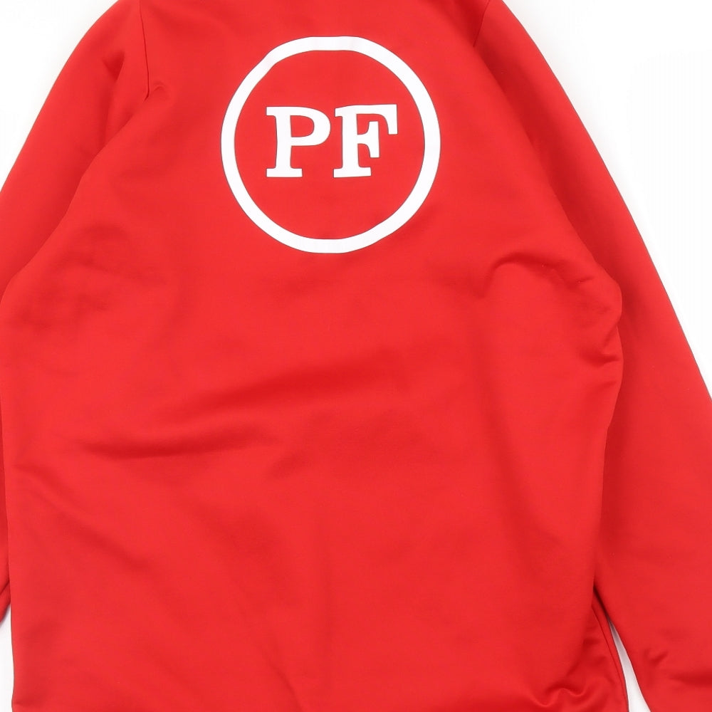 Errea Mens Red Pullover Jumper Size M