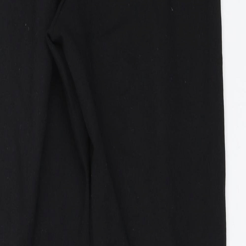 Miss Selfridge Womens Black Capri Trousers Size 8 L20 in