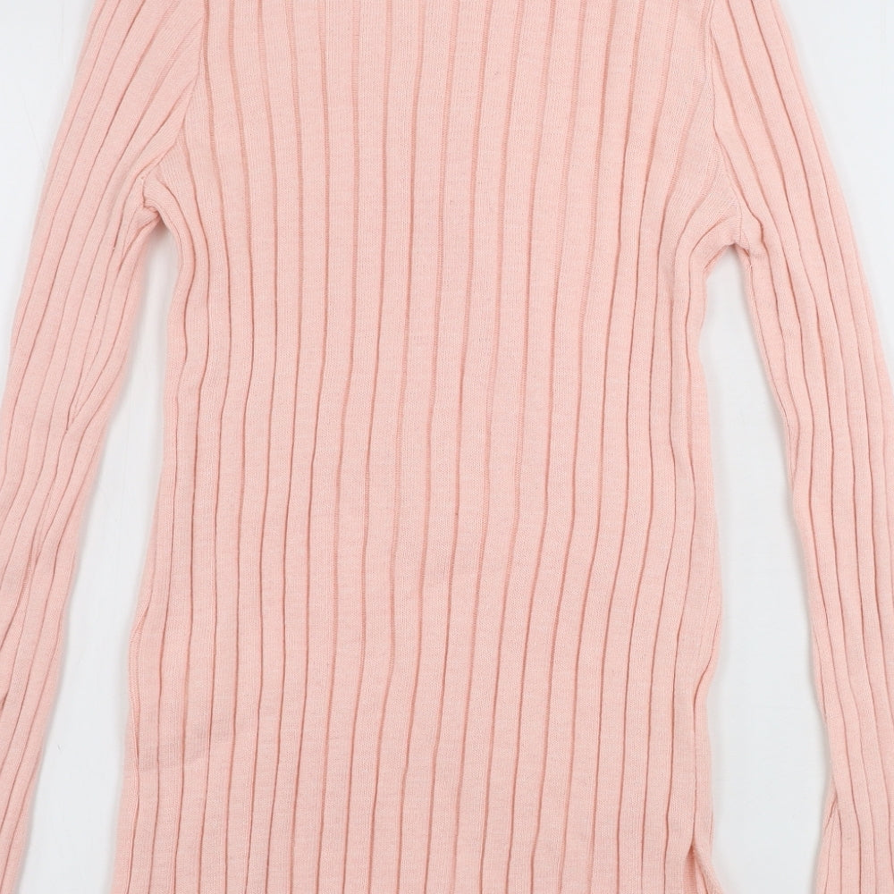 Venus Womens Pink Pullover Jumper Size M
