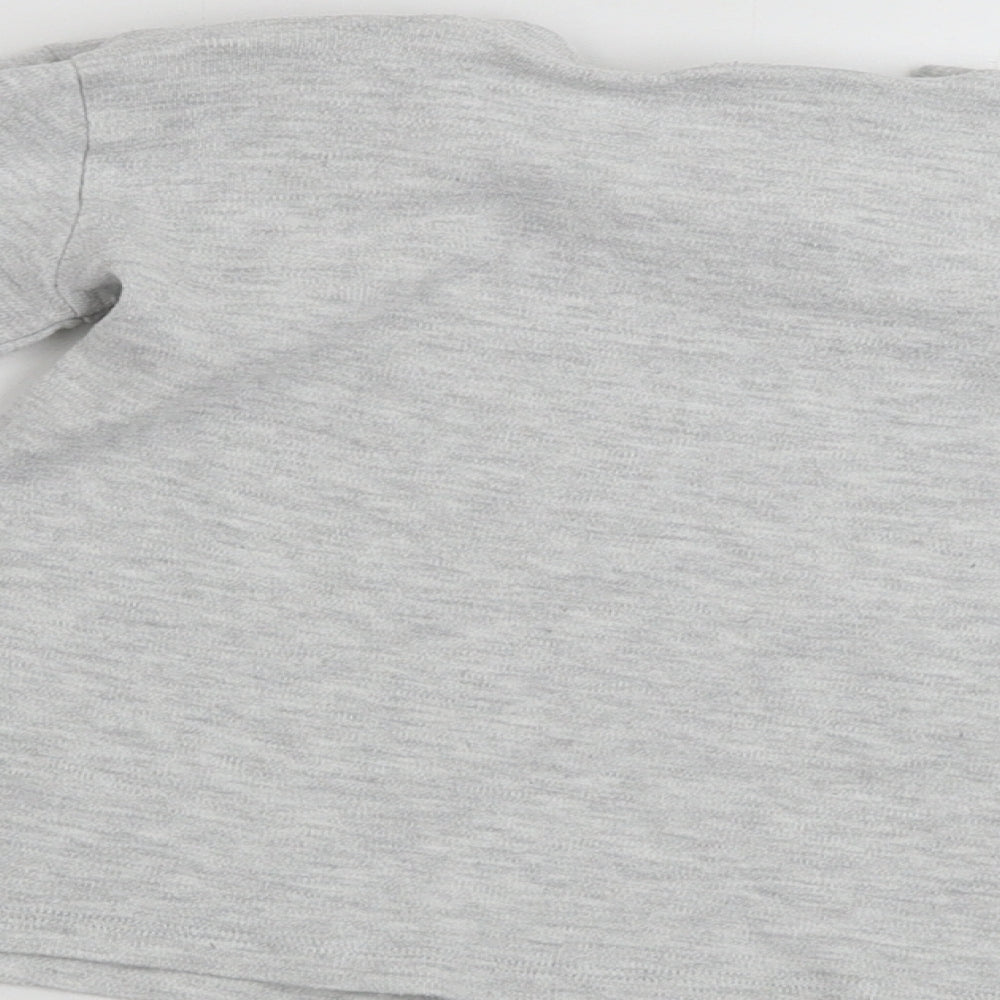 George Boys Grey Basic T-Shirt Size 2-3 Years - dsiney