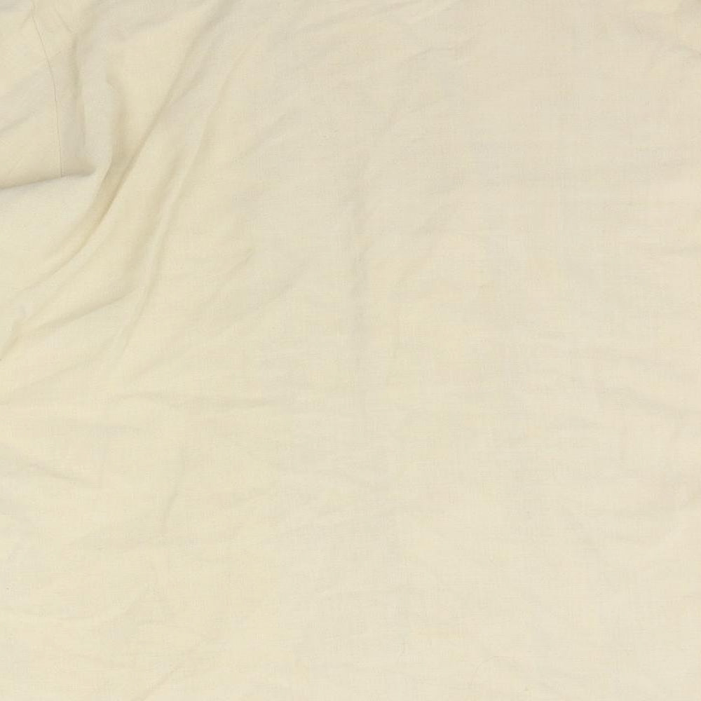 Marks & Spencer Womens Beige Basic Button-Up Size 12