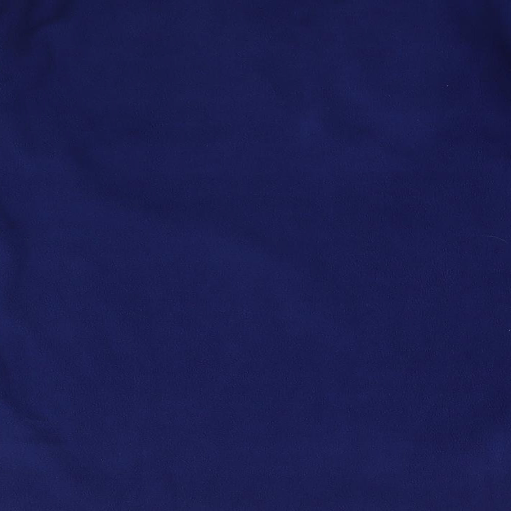 Indigo Womens Blue Solid Top Pyjama Top Size 14
