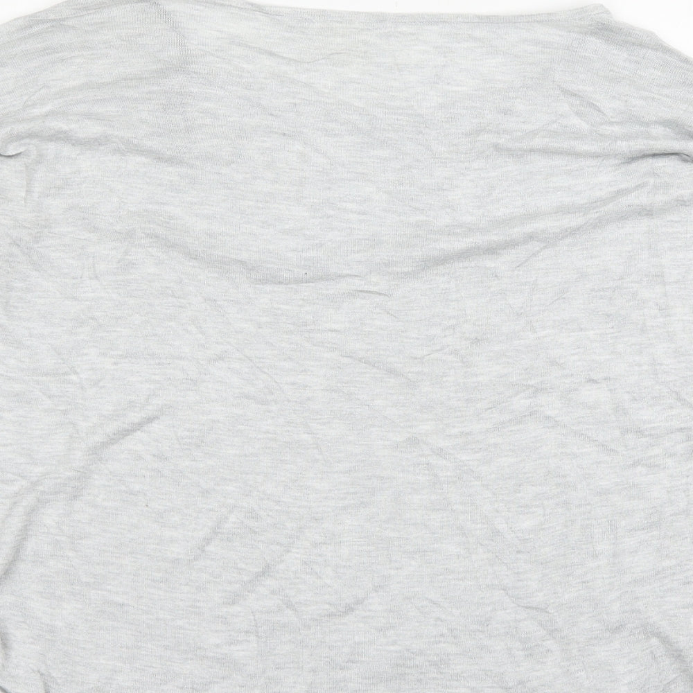 H&M Womens Grey Pullover Jumper Size M