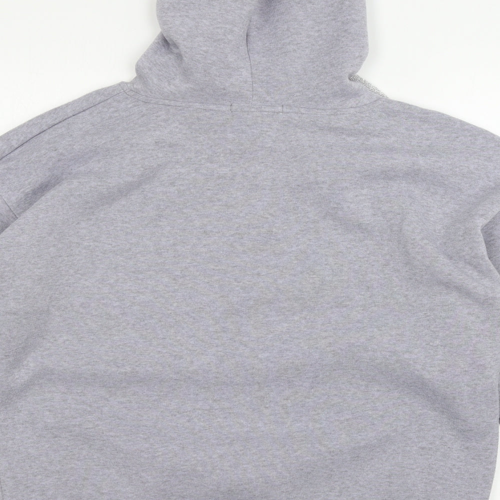 Mc Lorene Womens Grey Pullover Hoodie Size L