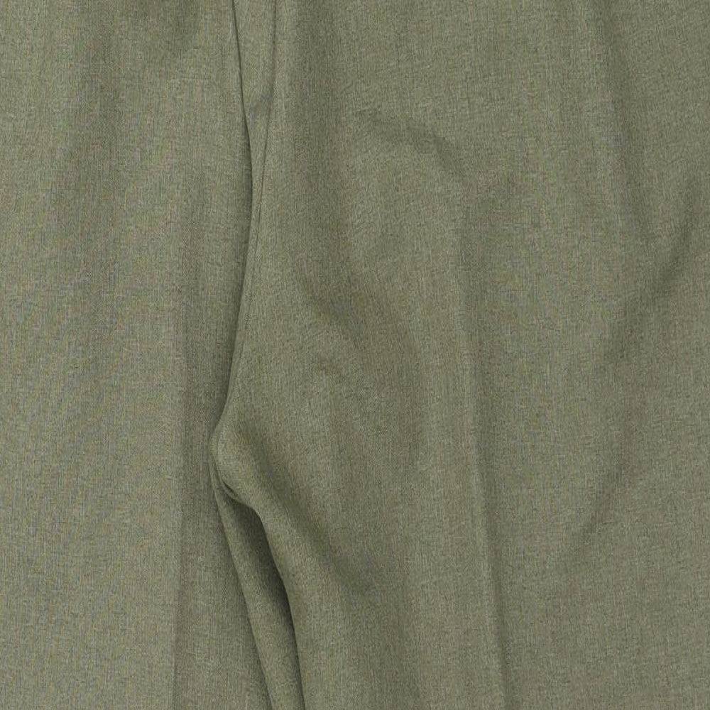 Bonmarché Womens Green Trousers Size 18 L25 in