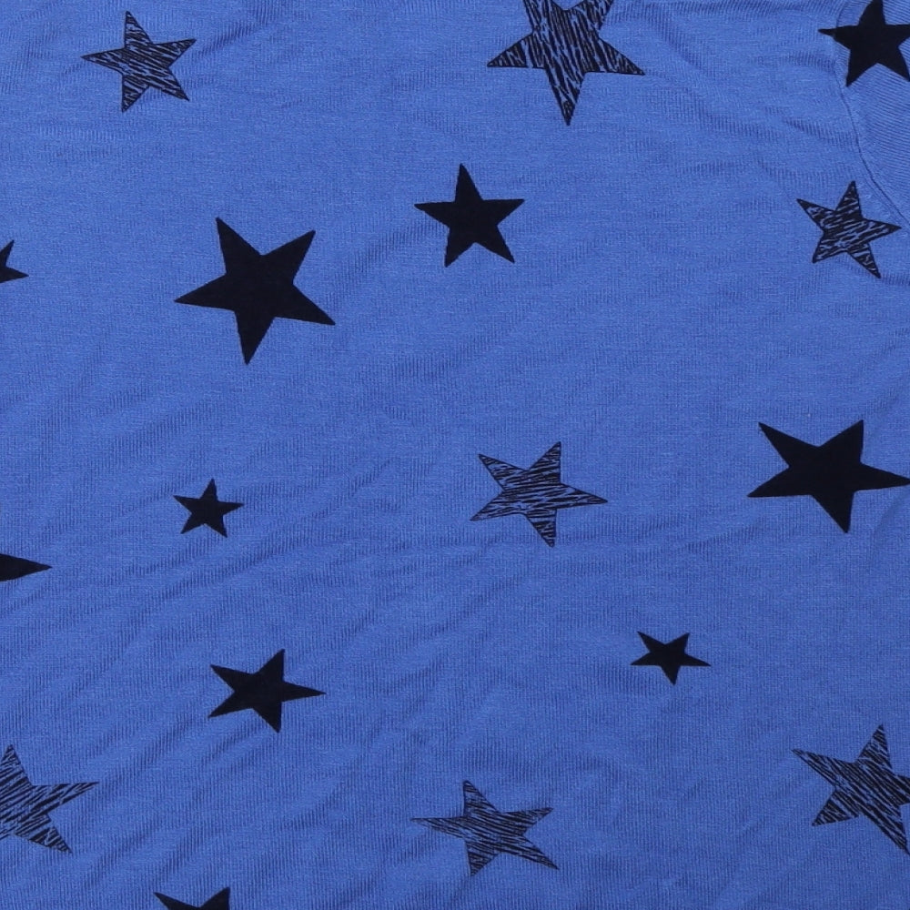 Marks & Spencer Womens Blue Polka Dot Pullover Sweatshirt Size 12