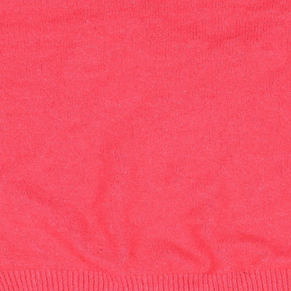 Primark Womens Pink Pullover Jumper Size XS - Oversized