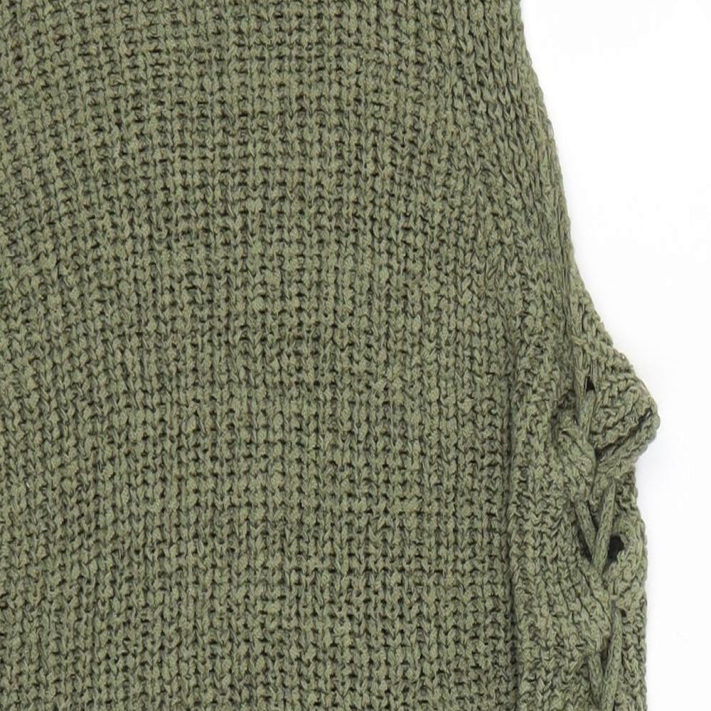 Primark Womens Green Pullover Jumper Size 8