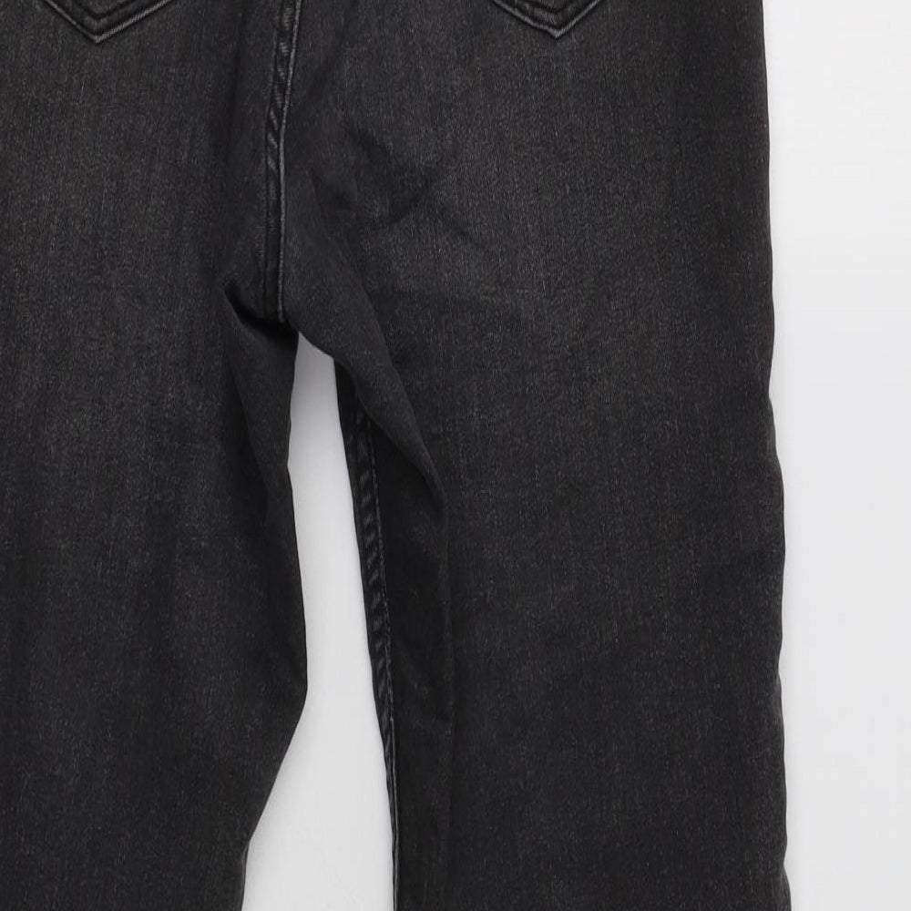 H&M Womens Grey Skinny Jeans Size 10 L30 in
