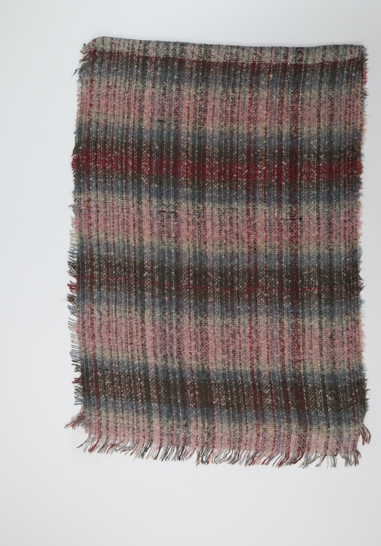 Preworn Womens Multicoloured Striped Shawl/Wrap