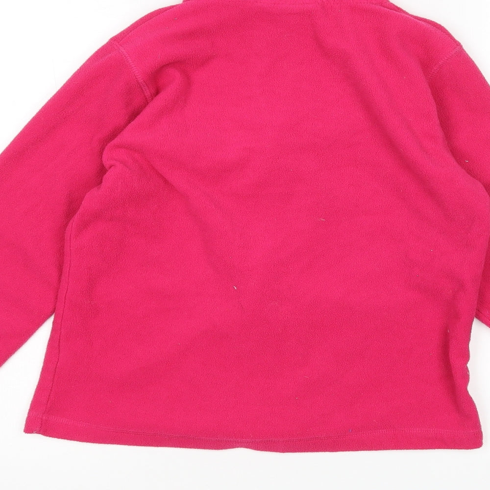 Miss Fiori Girls Pink Full Zip Sweatshirt Size 13 Years