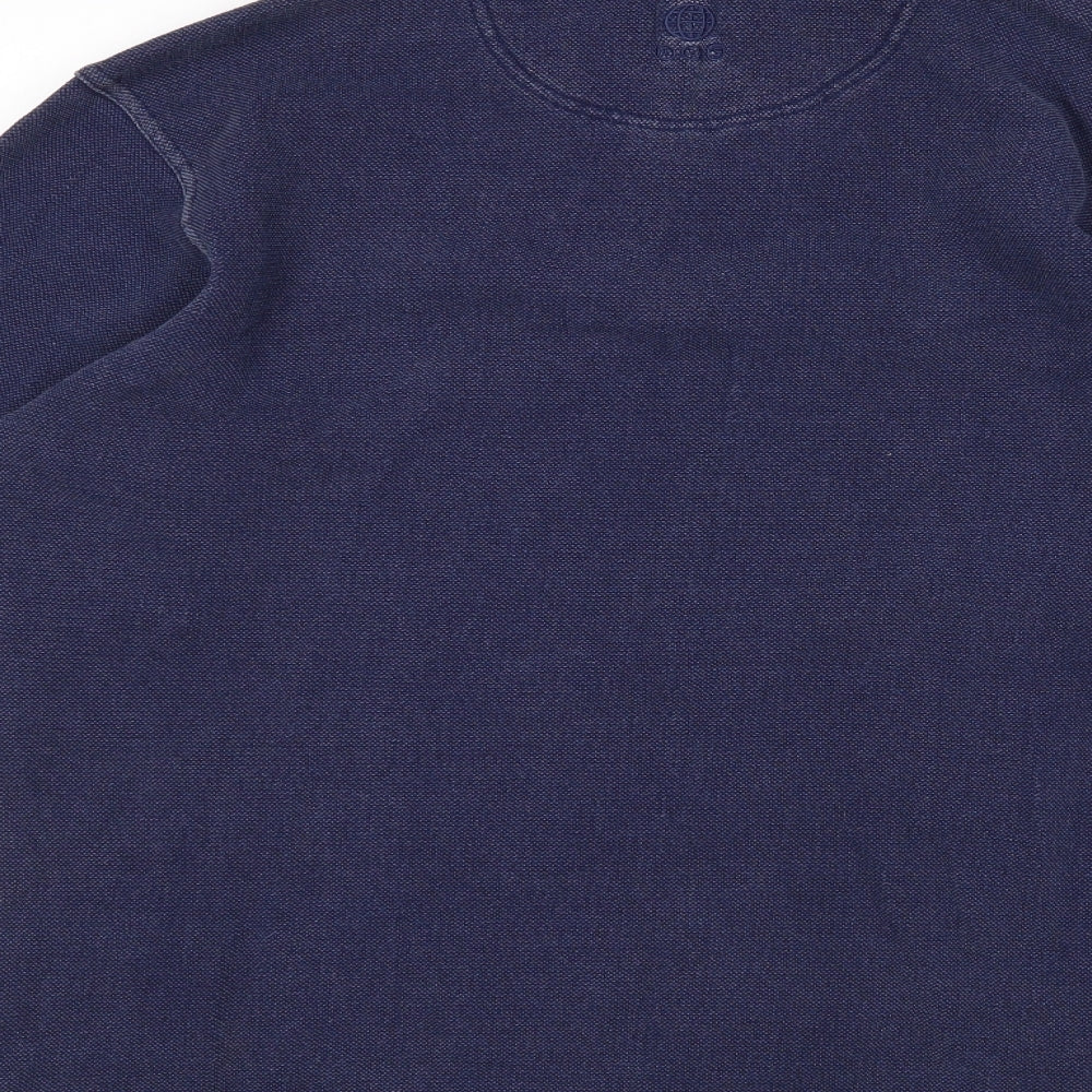 ALS Mens Blue Pullover Sweatshirt Size S