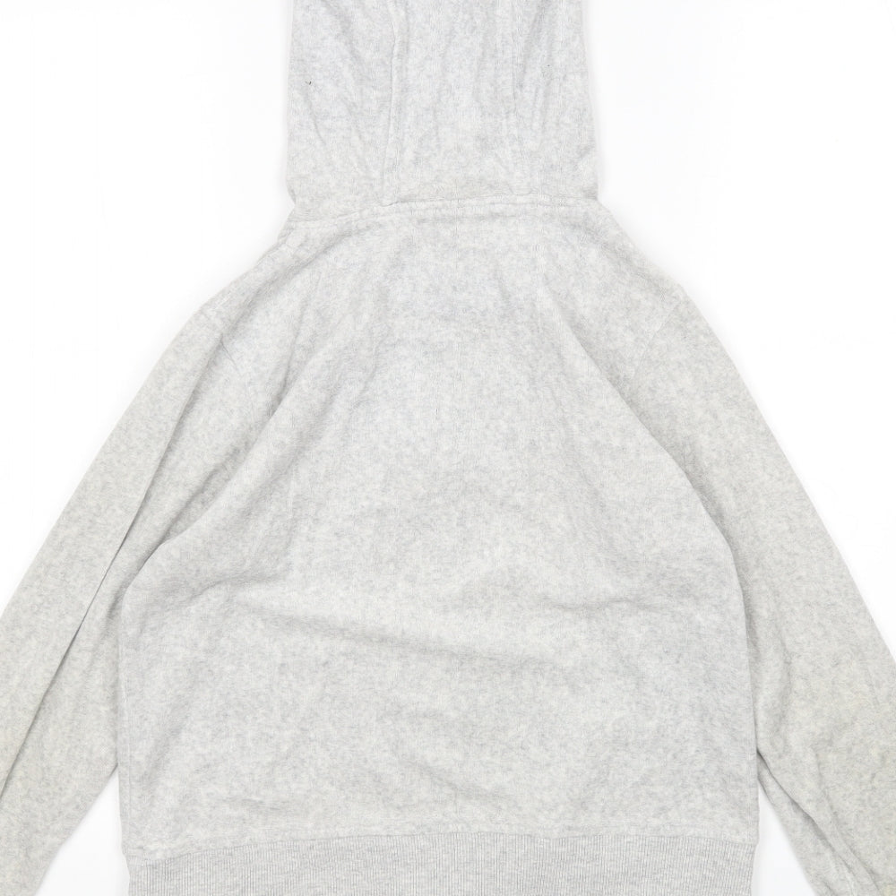 Gorgeous Like Me Girls Grey Full Zip Hoodie Size 12-13 Years