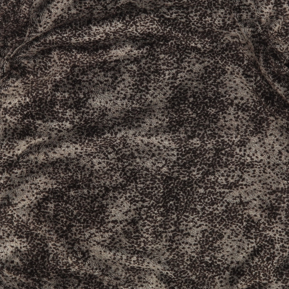 NEXT Womens Brown Animal Print Pullover Jumper Size 12
