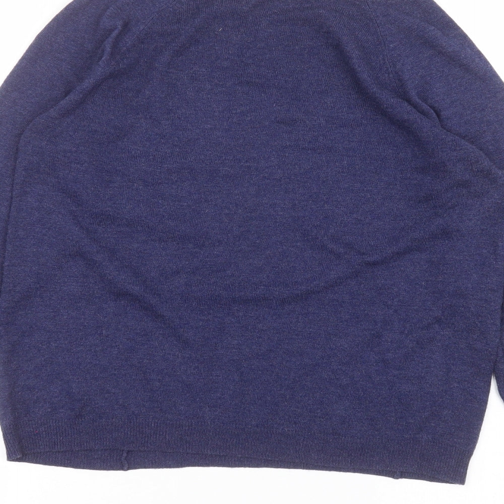 George Womens Blue Basic T-Shirt Size 10