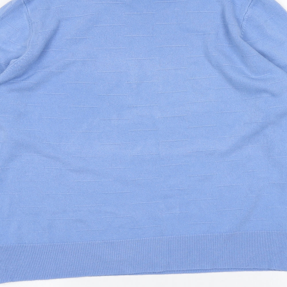 vidavi Womens Blue Basic T-Shirt Size L
