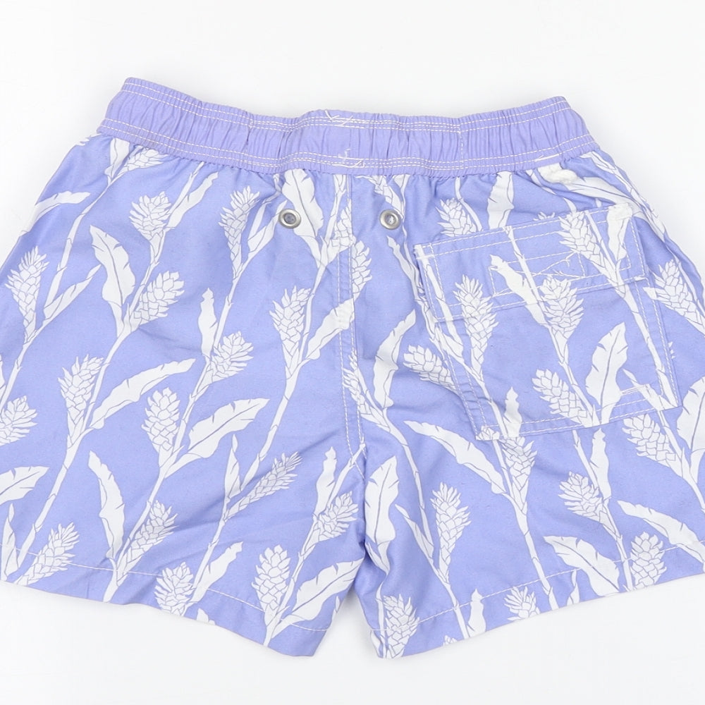pink house Boys Purple Bermuda Shorts Size 6 Years - Swim Short