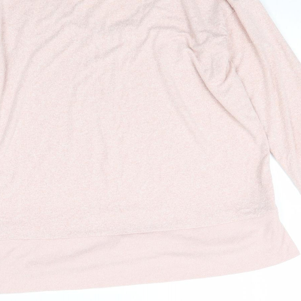 NEXT Womens Pink Knit Pullover Jumper Size 12