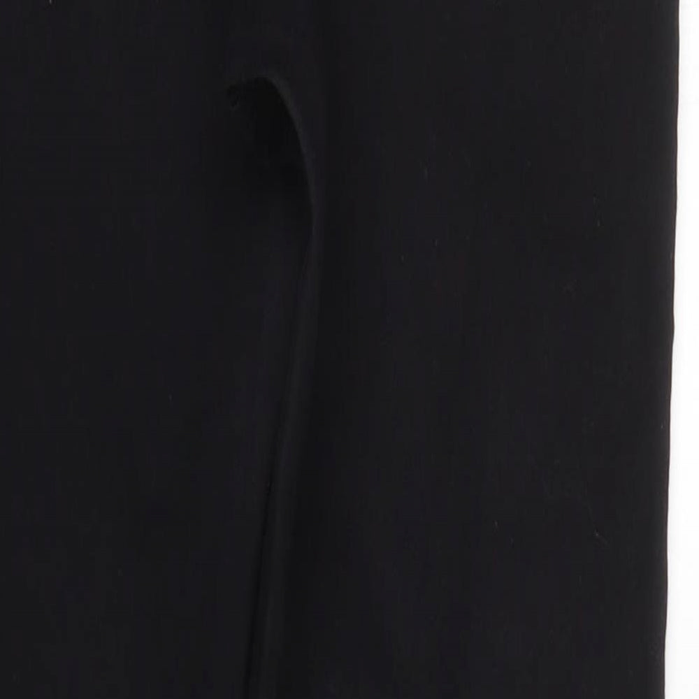 Denim & Co. Womens Black Tapered Jeans Size 14 L29 in